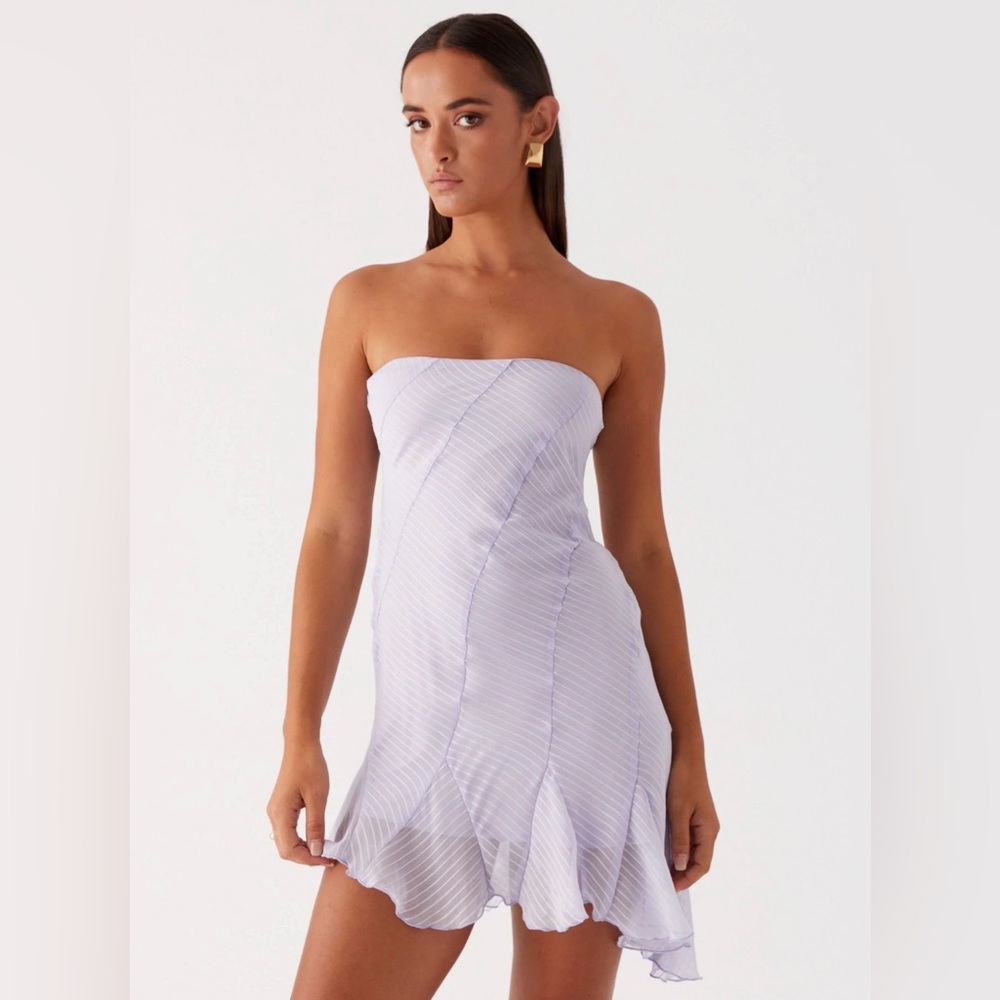 NWT PEPPERMAYO STRAPLESS MINI DRESS